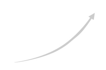 grey curved graph with arrow png file type