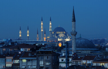 Aerial view of Istanbul