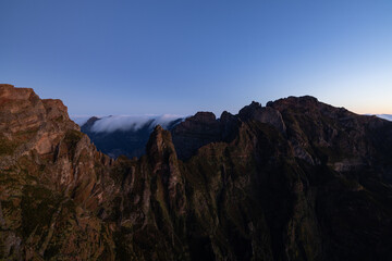 Great morning in Madeira with a great view of the Ninho da Manta rock.