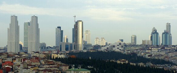 Obraz premium Aerial view of Istanbul