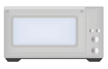 Fototapeta premium Grey mini owen. vector illustration