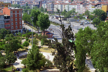 Fototapeta premium Aerial view of Istanbul