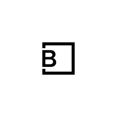 letter b logo design vector