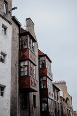 Fototapeta na wymiar Wohnhaus in Edinburgh