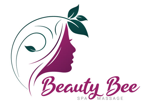 woman face beauty logo design vector - MasterBundles