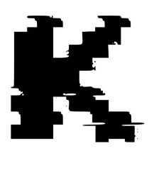 Glitched Fat Faced Uppercase System Error Mono Font