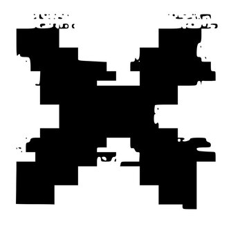 Glitched Fat Faced Uppercase System Error Mono Font