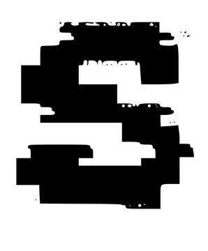 Glitched Fat Faced Uppercase System Error Mono Font