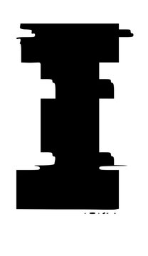 Glitched Fat Faced Uppercase System Error Mono Font