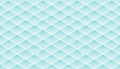 Abstract Seamless Geometric Diamonds Pattern. Striped Lines Texture.