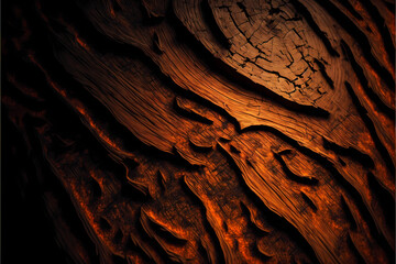 A Weathered and Distressed Wood Background created with Generative AI Technology