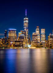 Downtown NYC skyline