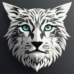 Obraz premium Papercut_Animals