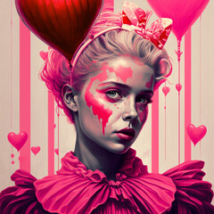 Cute Valentine, AI, Generative, Generative AI