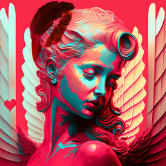 Abstract Romance, AI, Generative, Generative AI