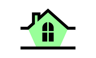green house icon logo property