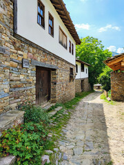Fototapeta na wymiar Village of Kovachevitsa, Blagoevgrad Region, Bulgaria