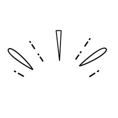 Doodle shine sparkle element