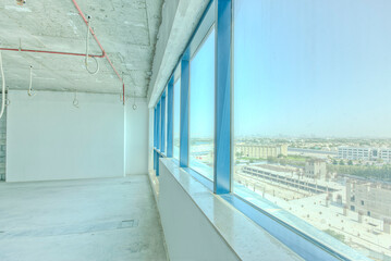 office interior empty unfurnished 