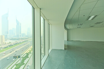 office interior empty unfurnished 