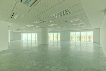 office interior empty unfurnished 