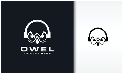Owl Music Headphones Logo