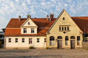alter Schlachthof in Fürstenfeldbruck - obrazy, fototapety, plakaty