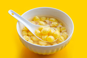 Ginkgo nut in syrup, Asian dessert