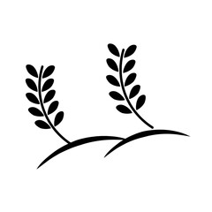 wheat farm icon