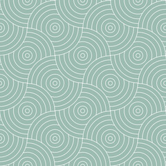 Circle  mint pattern.circle background.Modern stylish texture geometric tiles.