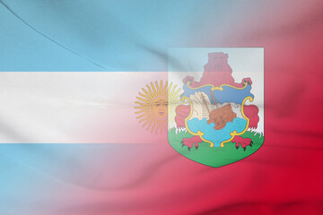 Argentina and Bermuda government flag transborder negotiation BMU ARG