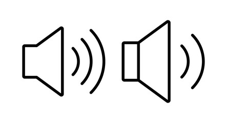 Speaker icon vector illustration. volume sign and symbol. loudspeaker icon. sound symbol
