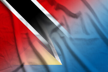 Trinidad and Tobago and Saint Lucia government flag transborder negotiation LCA TTO