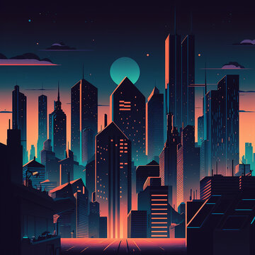 City at night