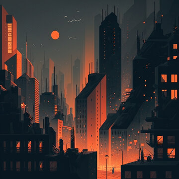 City at night