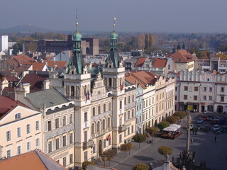 Obraz premium view of the old town