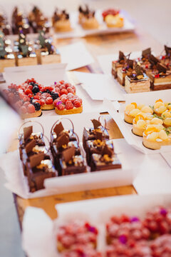 Fancy baked goods and desserts