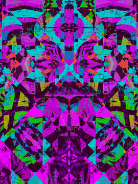  Funky mirrored madness.