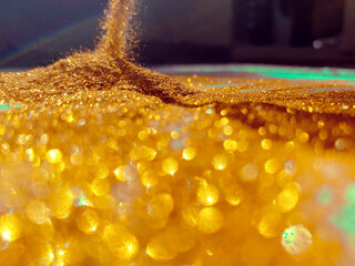 The New Year is celebrated glamorously and elegantly.
