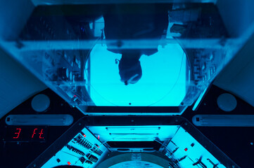 Captain doing a submarine tour