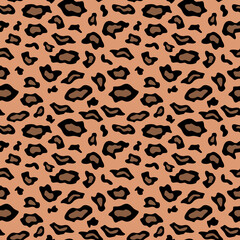Camouflage leopard vector. Seamless leopard print vector. Fashion background for fabric, paper, clothing. Animal pattern.