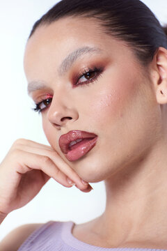 Woman With creative Make Up