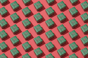 Xmas present gift box and decoration celebration in christmas theme