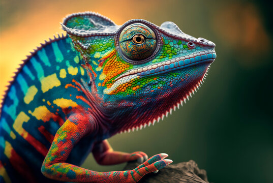 Orange Chameleon Images – Browse 5,682 Stock Photos, Vectors, and Video