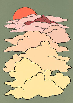 A Bird's Eye View Among the Clouds