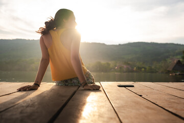 Young  Traveller woman