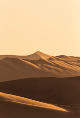 sand dunes in the peruvian desert