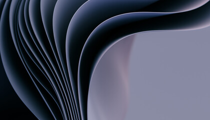 Floating lilac fabric