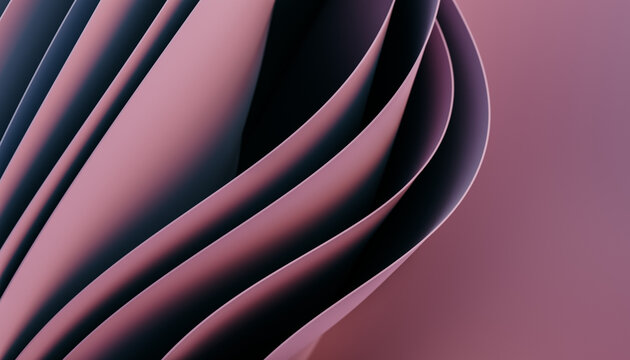 Floating lilac fabric