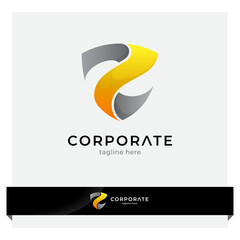 shield letter Z logo